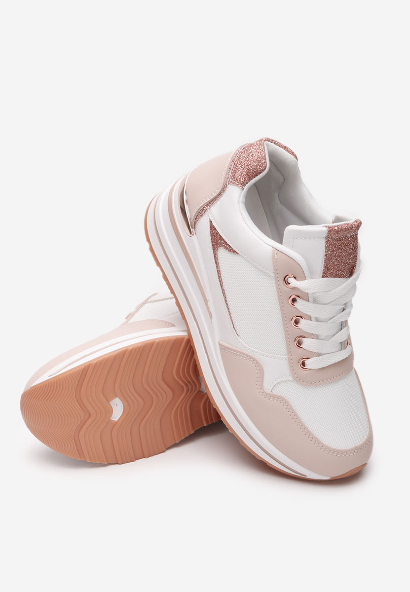 Sneakers con zeppa Bienna rosa