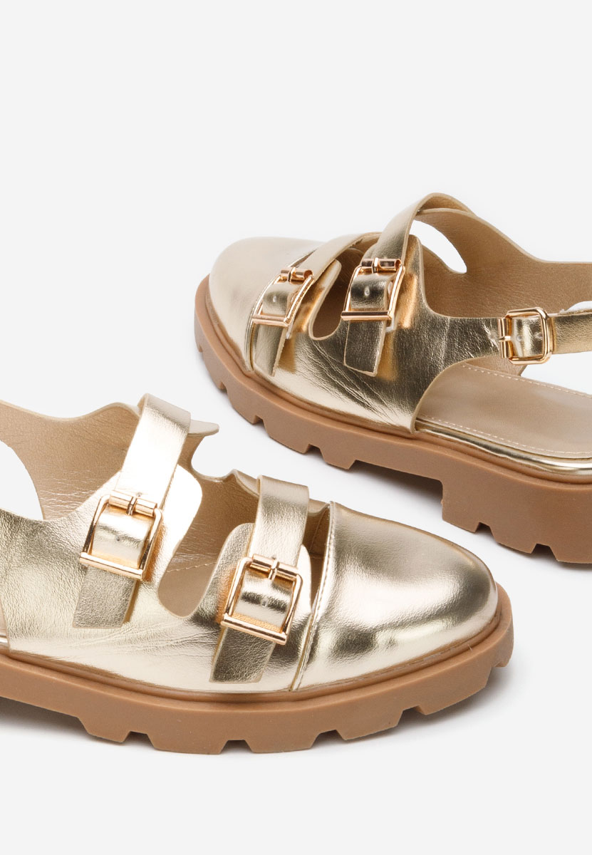 Scarpe basse donna Agripina oro