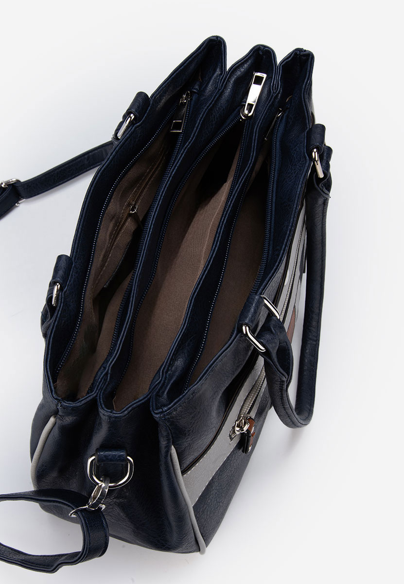 Borsa a mano Moriena blu marine