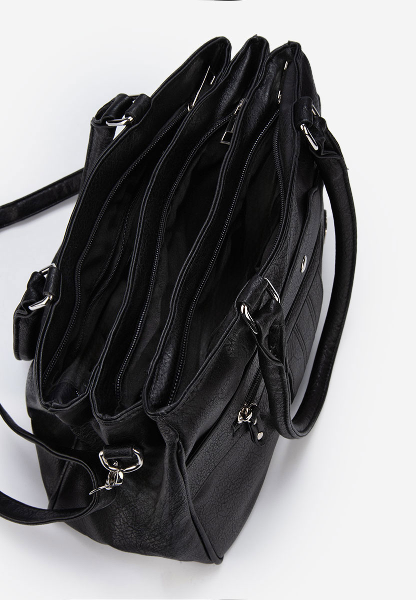 Borsa a mano Moriena nera