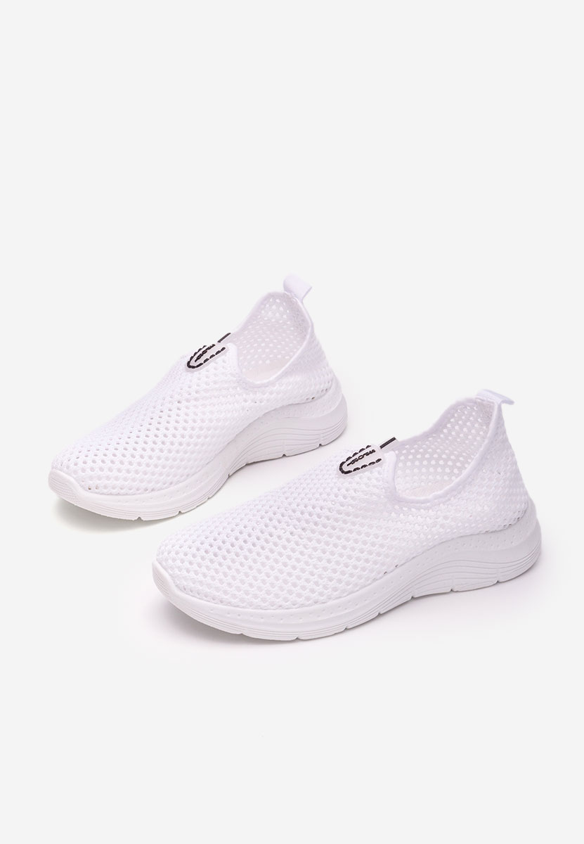 Scarpe da ginnastica da donna Slip-On Kadrina bianchi