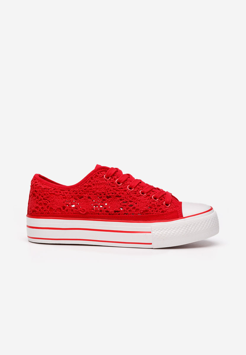 Scarpe da ginnastica casual Floreina rosso