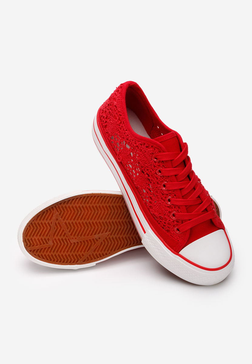 Scarpe da ginnastica casual Floreina rosso