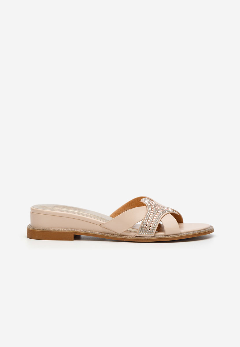 Ciabatte donna Julienne beige
