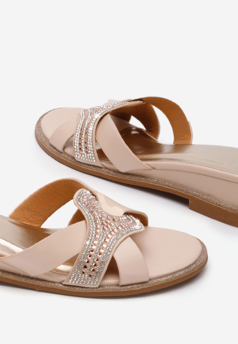 Ciabatte donna Julienne beige