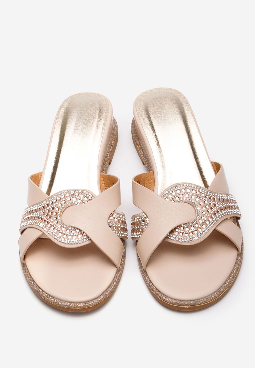 Ciabatte donna Julienne beige
