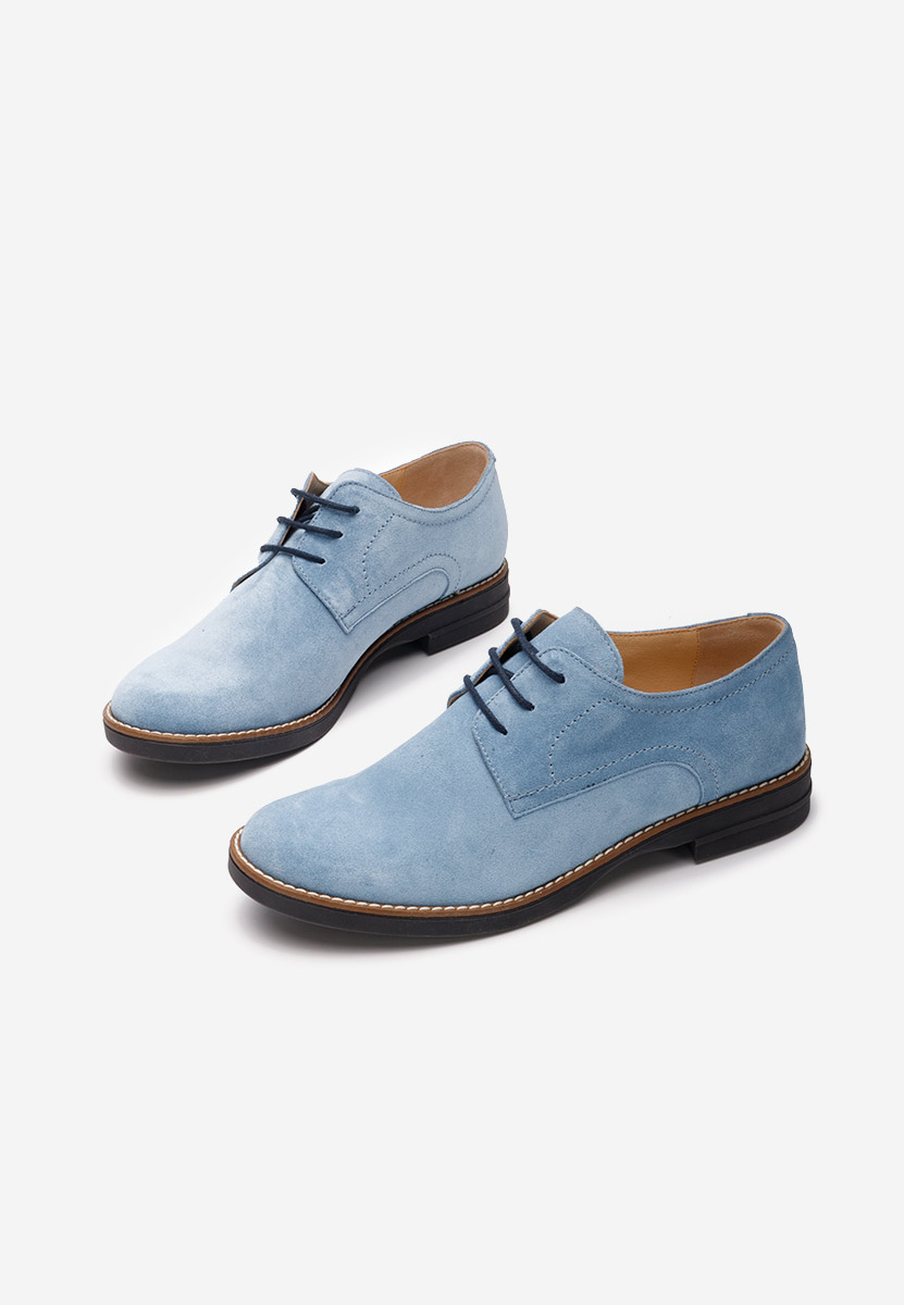 Scarpe derby pelle Otivera V3 azzurro