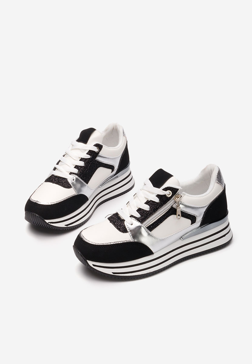 Sneakers con plateau Nellia nero