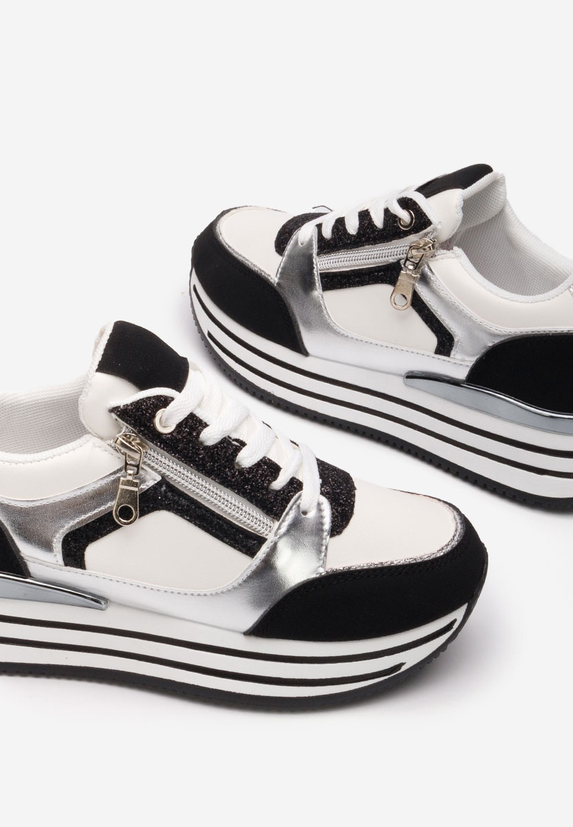 Sneakers con plateau Nellia nero