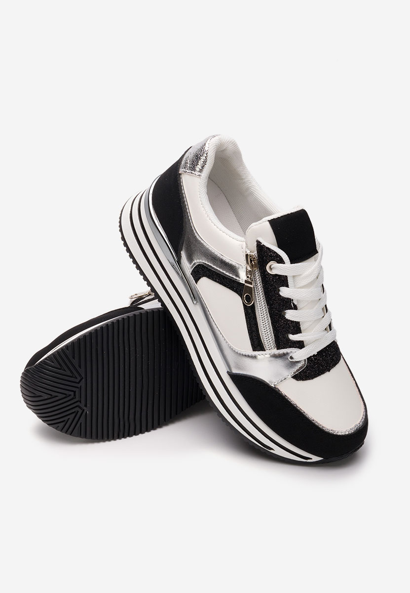 Sneakers con plateau Nellia nero