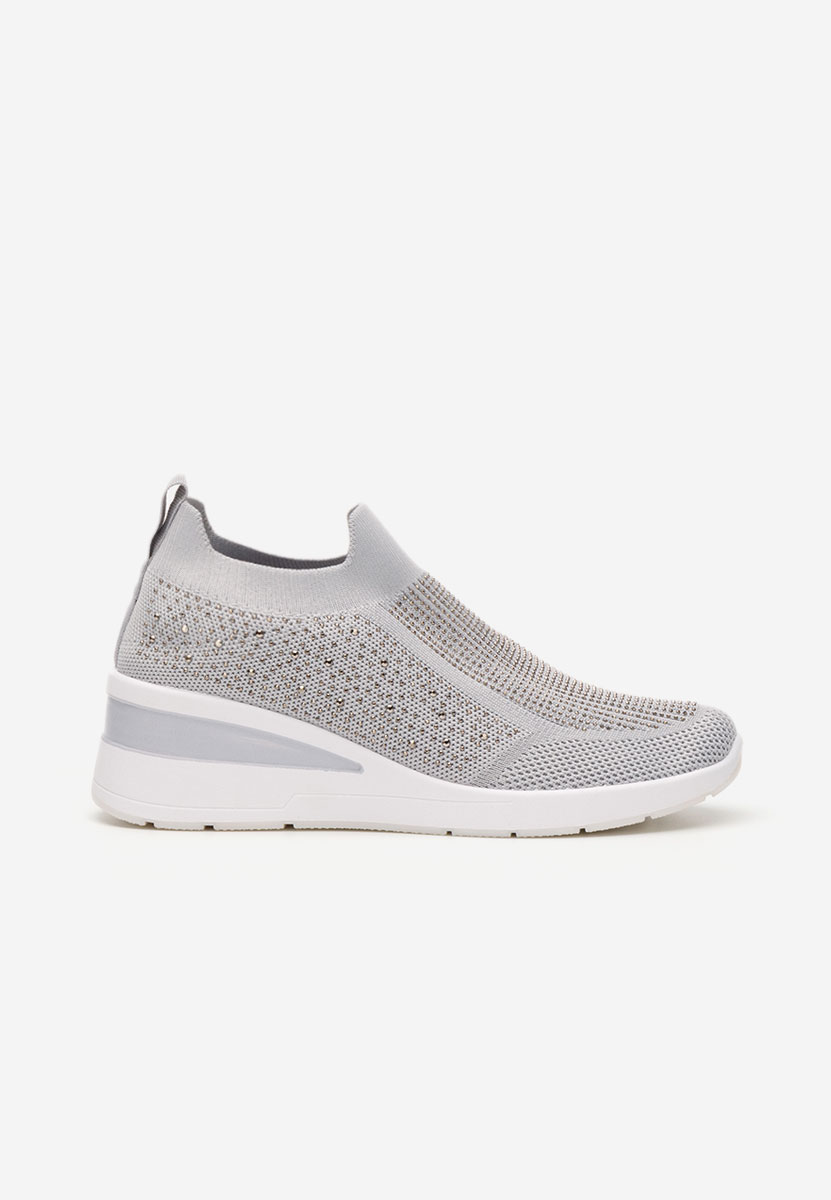 Scarpe da ginnastica da donna Slip-on Amelie grigio