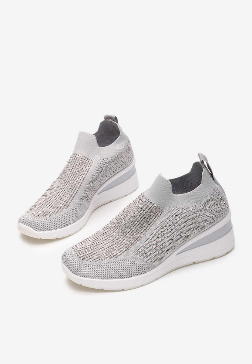 Scarpe da ginnastica da donna Slip-on Amelie grigio