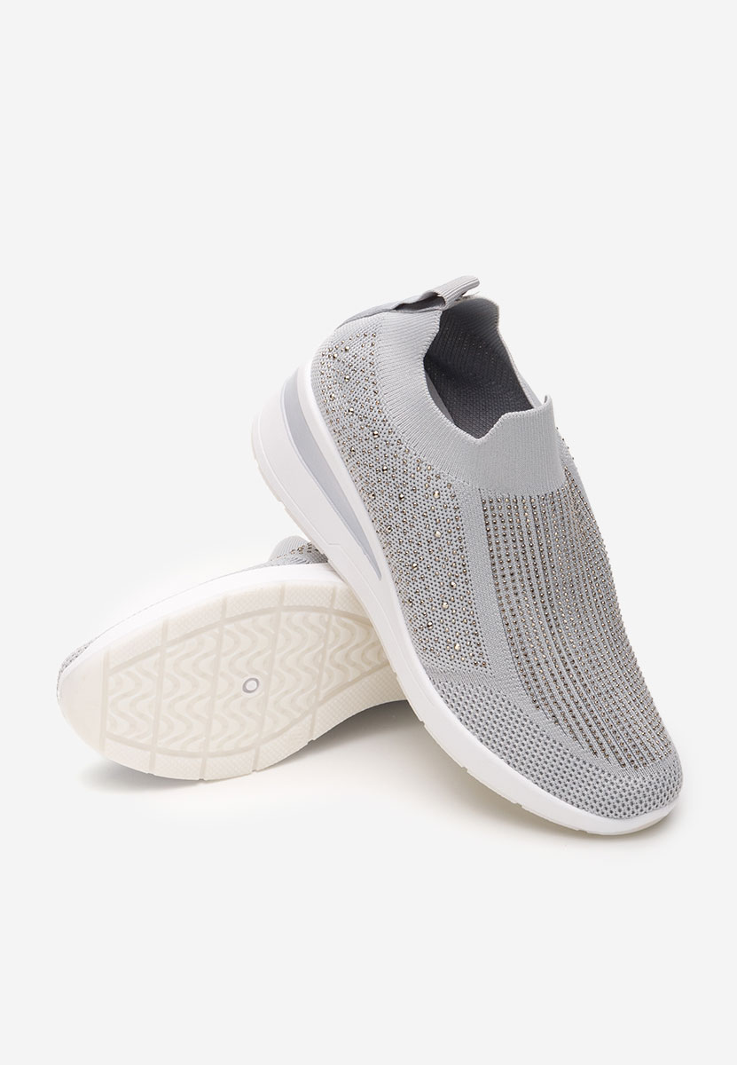 Scarpe da ginnastica da donna Slip-on Amelie grigio
