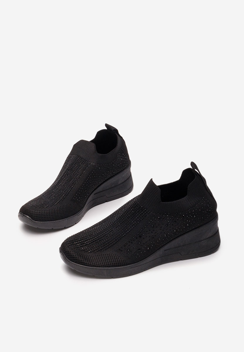 Scarpe da ginnastica da donna Slip-on Amelie nero