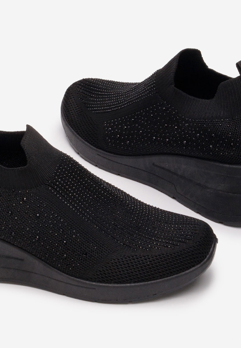 Scarpe da ginnastica da donna Slip-on Amelie nero