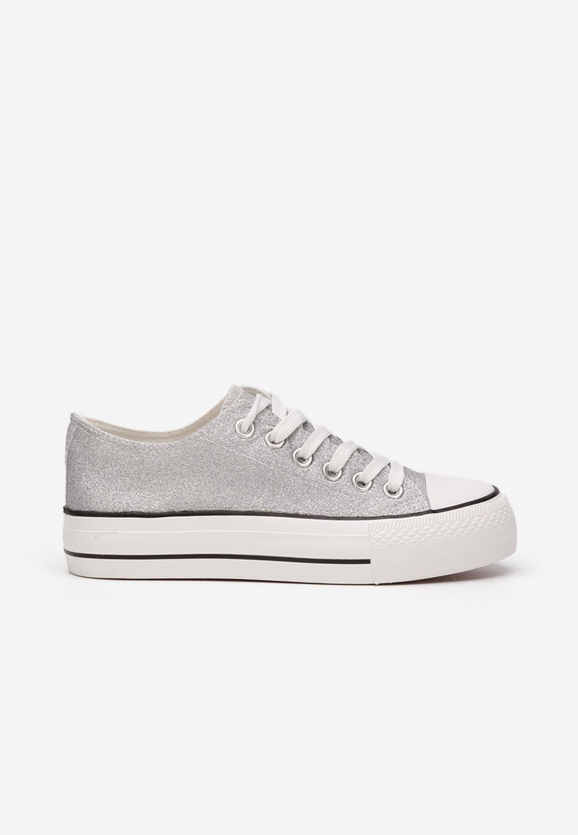 Scarpe da ginnastica donna Casuallia argento