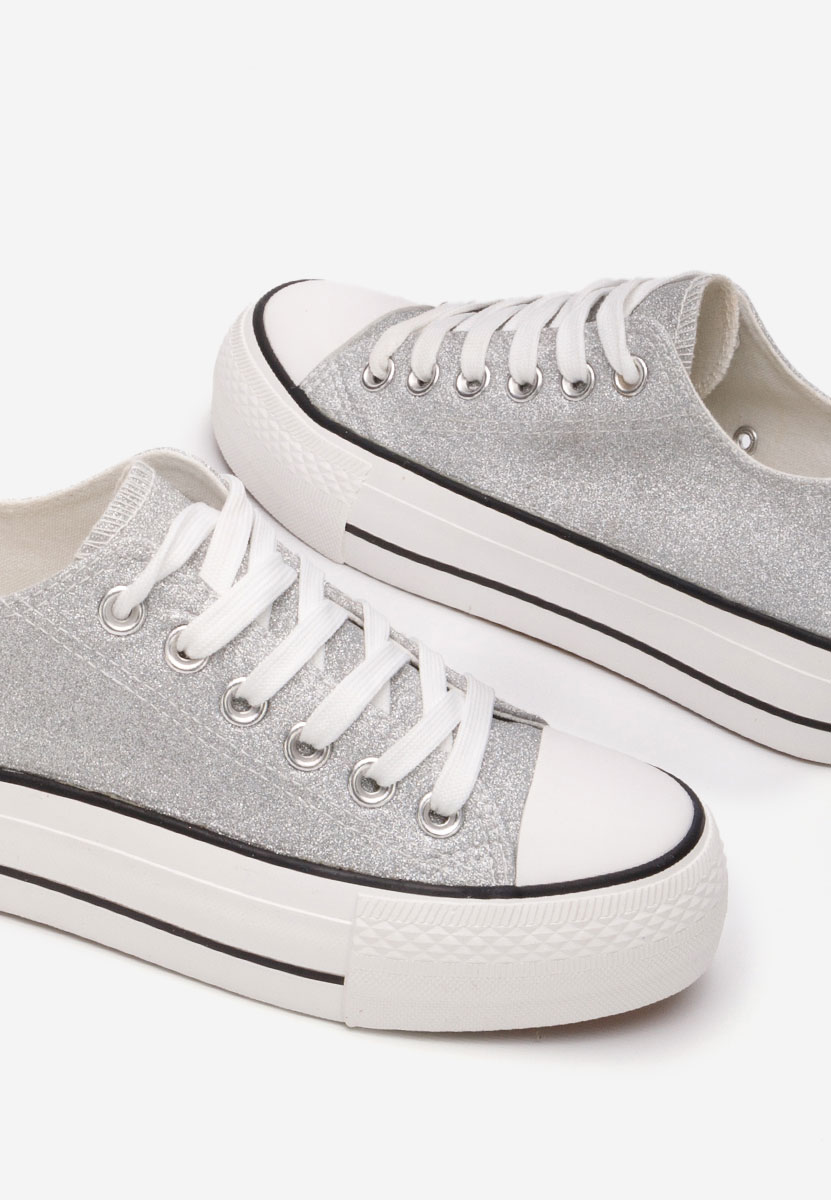 Scarpe da ginnastica donna Casuallia argento