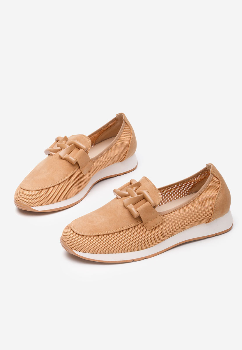 Scarpe basse donna Clericia camel