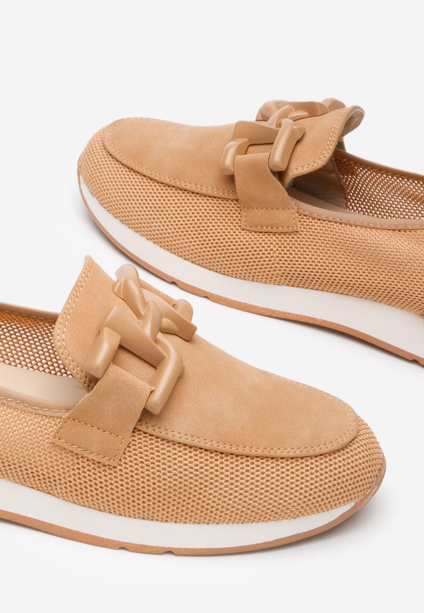 Scarpe basse donna Clericia camel