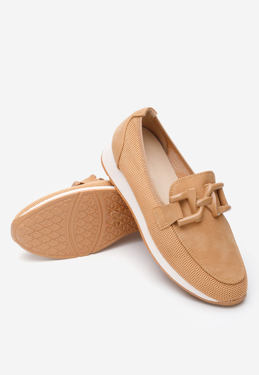Scarpe basse donna Clericia camel