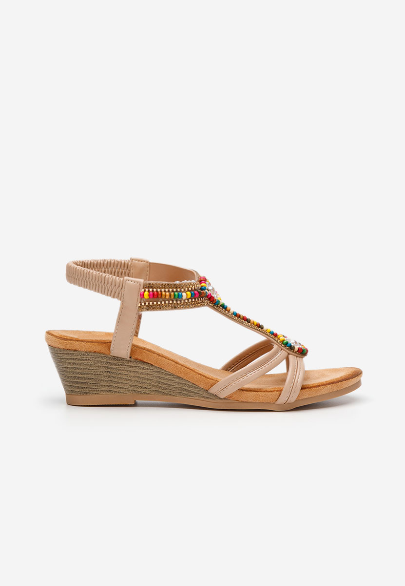 Sandali gioiello Elliesia beige
