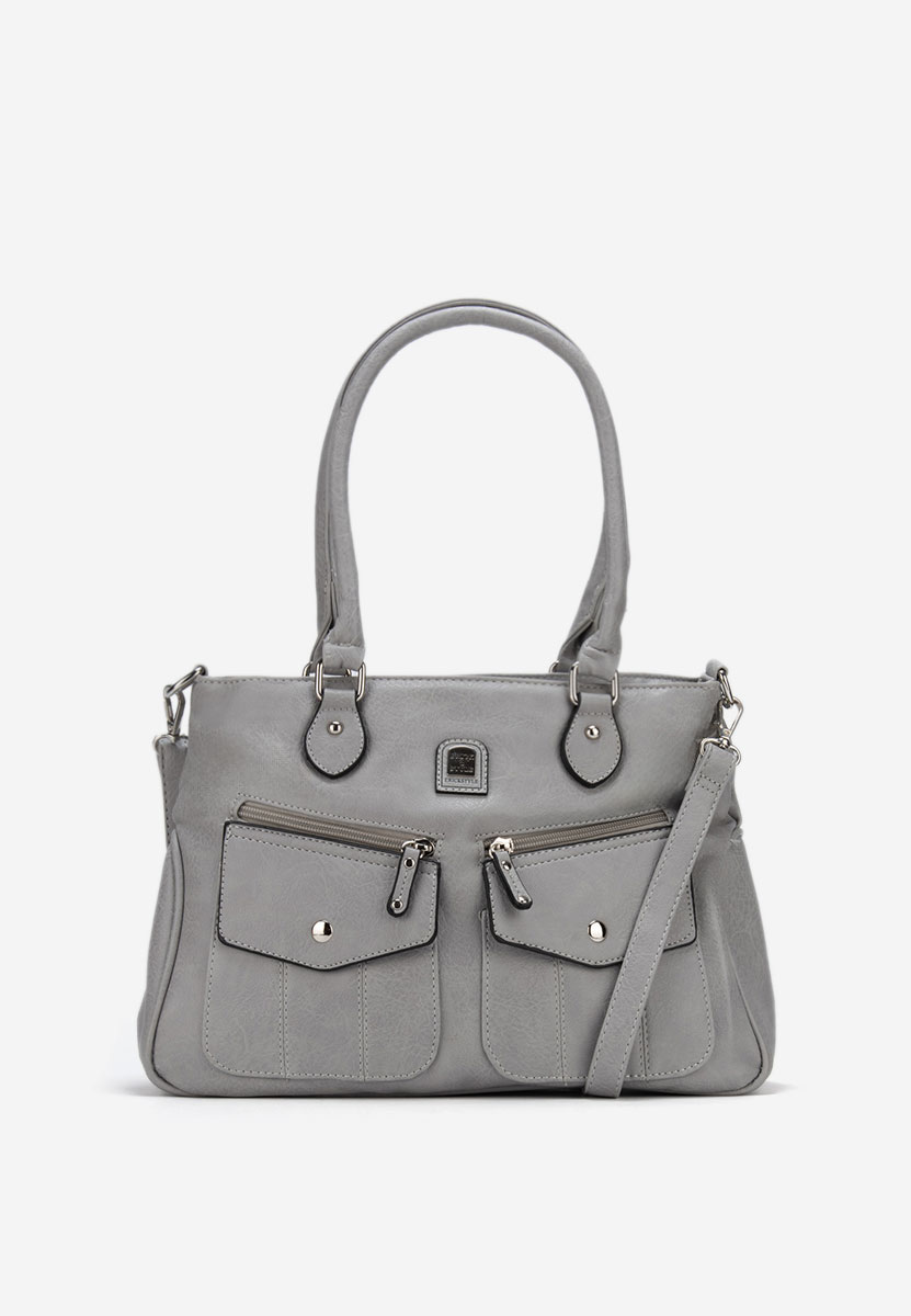 Borsa a mano Yuka grigio