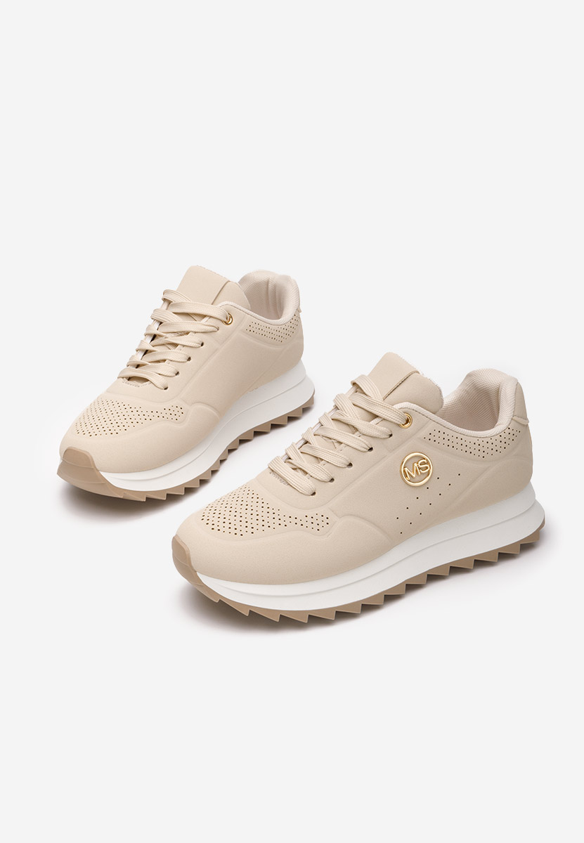 Sneakers donna Isobella beige