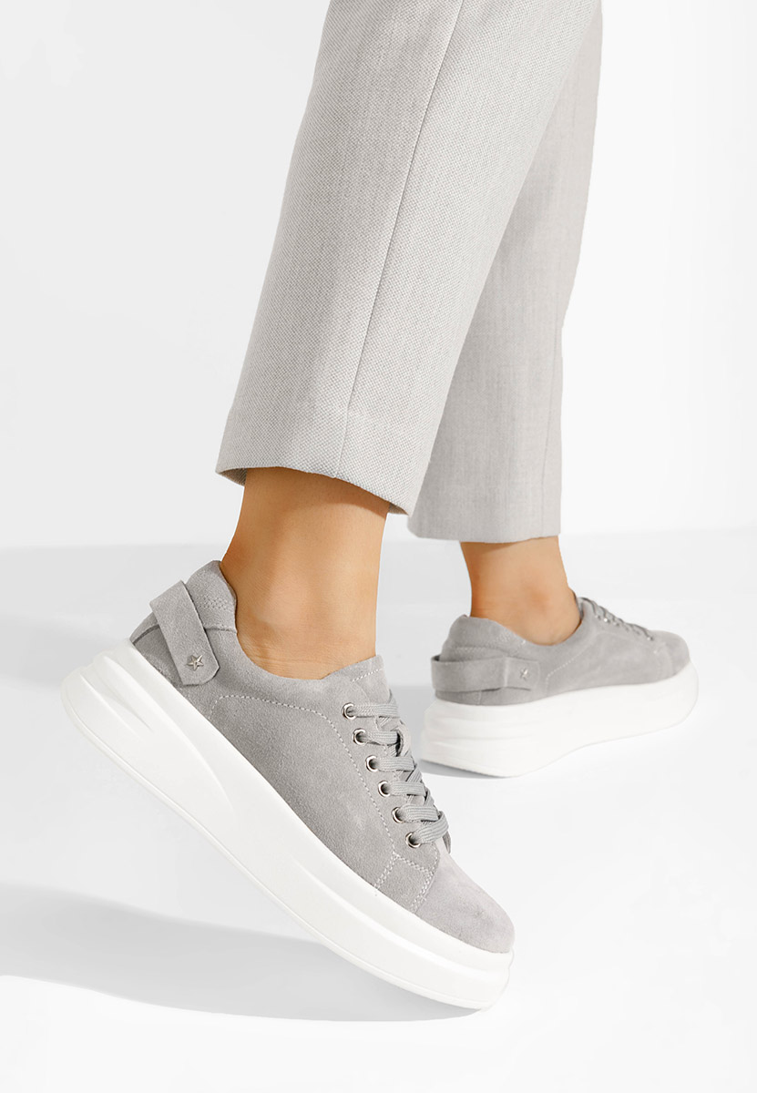 Sneakers donna Valonia grigio