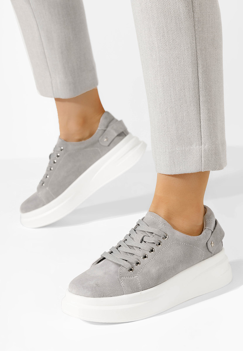 Sneakers donna Valonia grigio