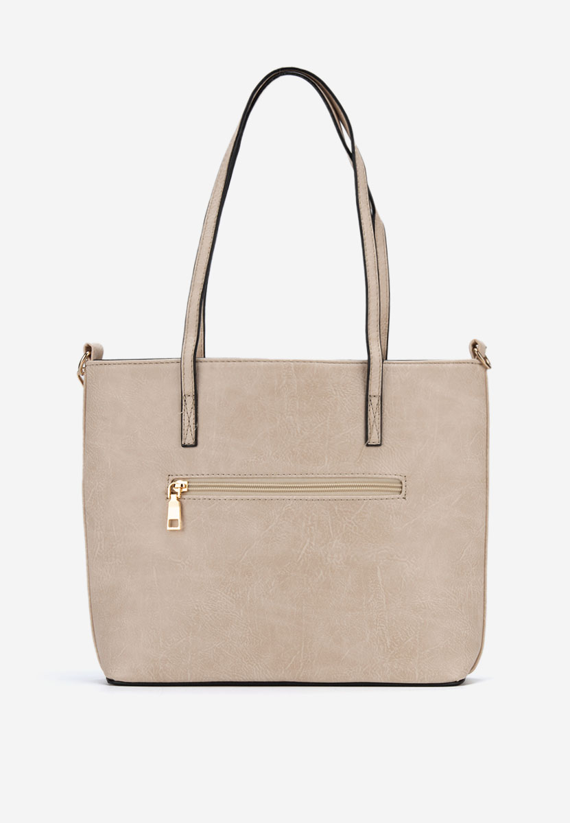 Borsa a spalla Alison beige