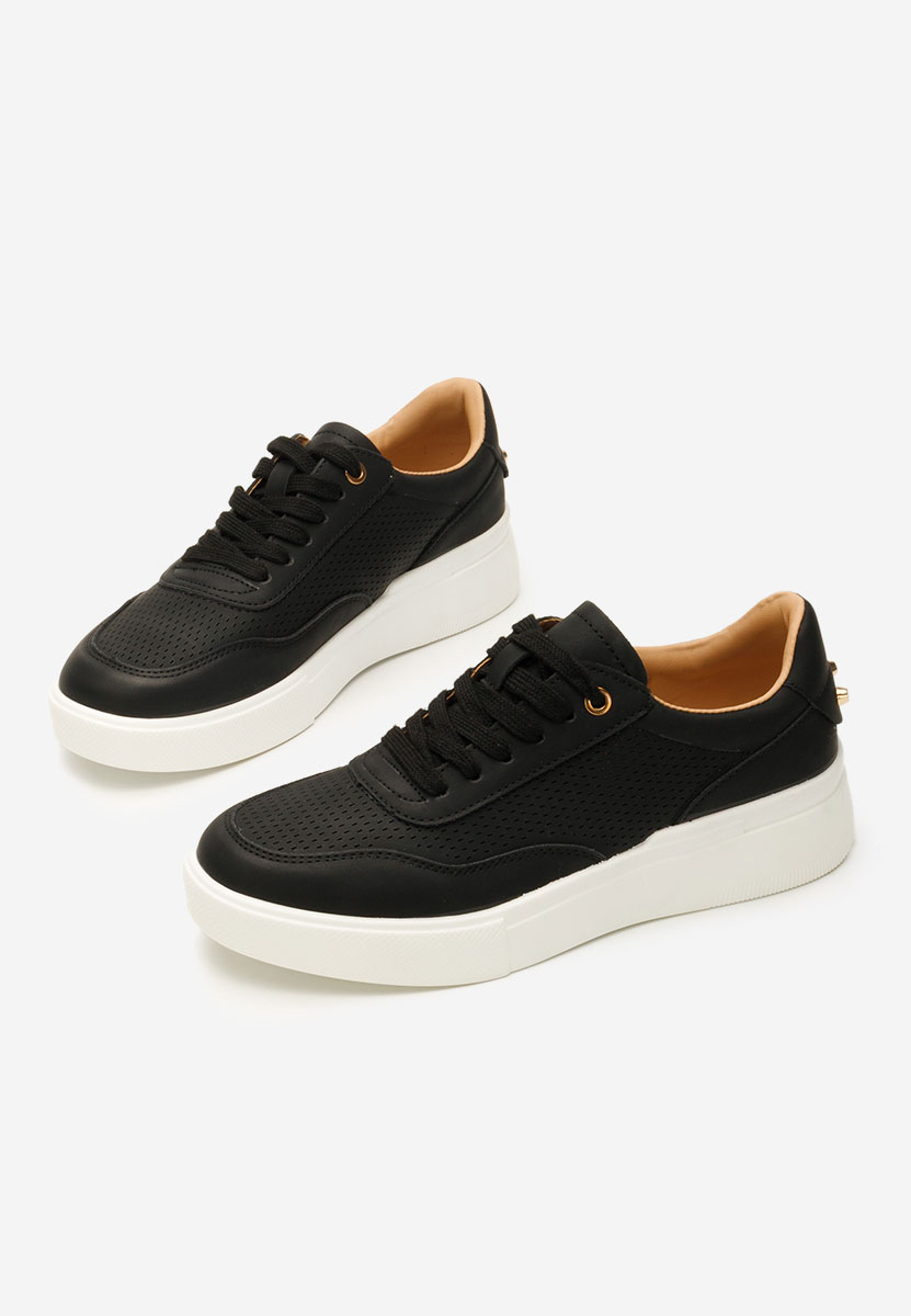 Sneakers con plateau Hessa nero