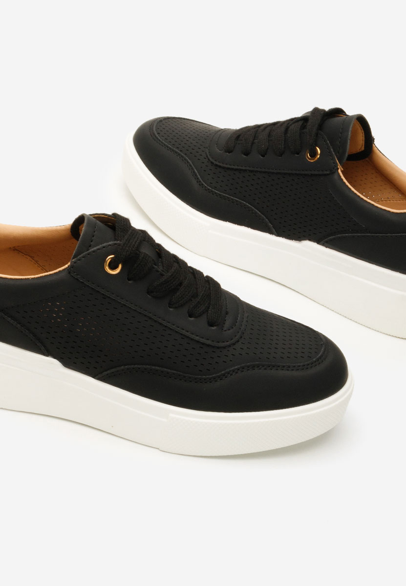 Sneakers con plateau Hessa nero