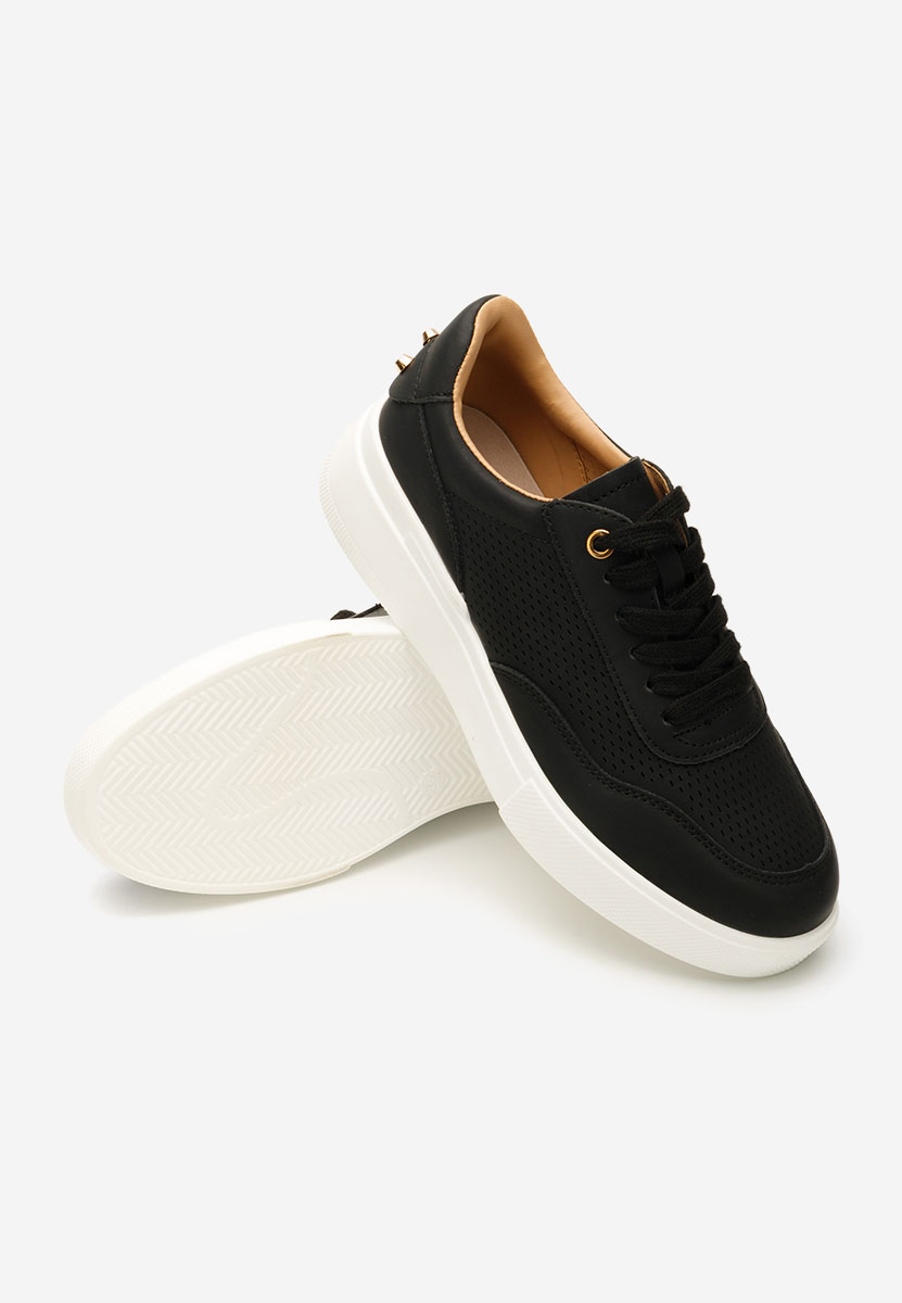 Sneakers con plateau Hessa nero