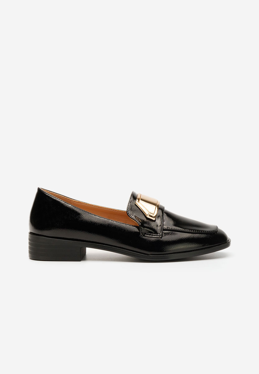 Mocassini donna eleganti Khalia nero