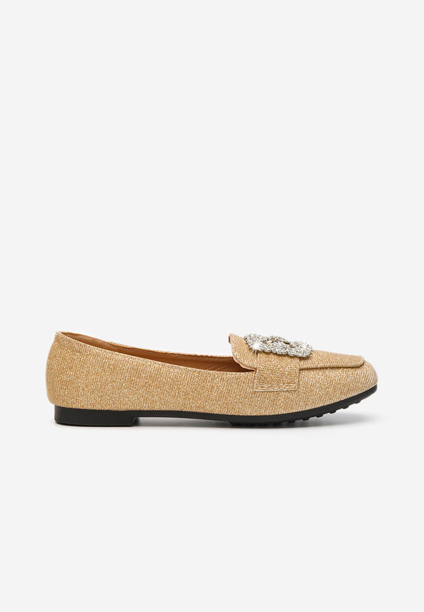 Mocassini donna eleganti Mysha oro