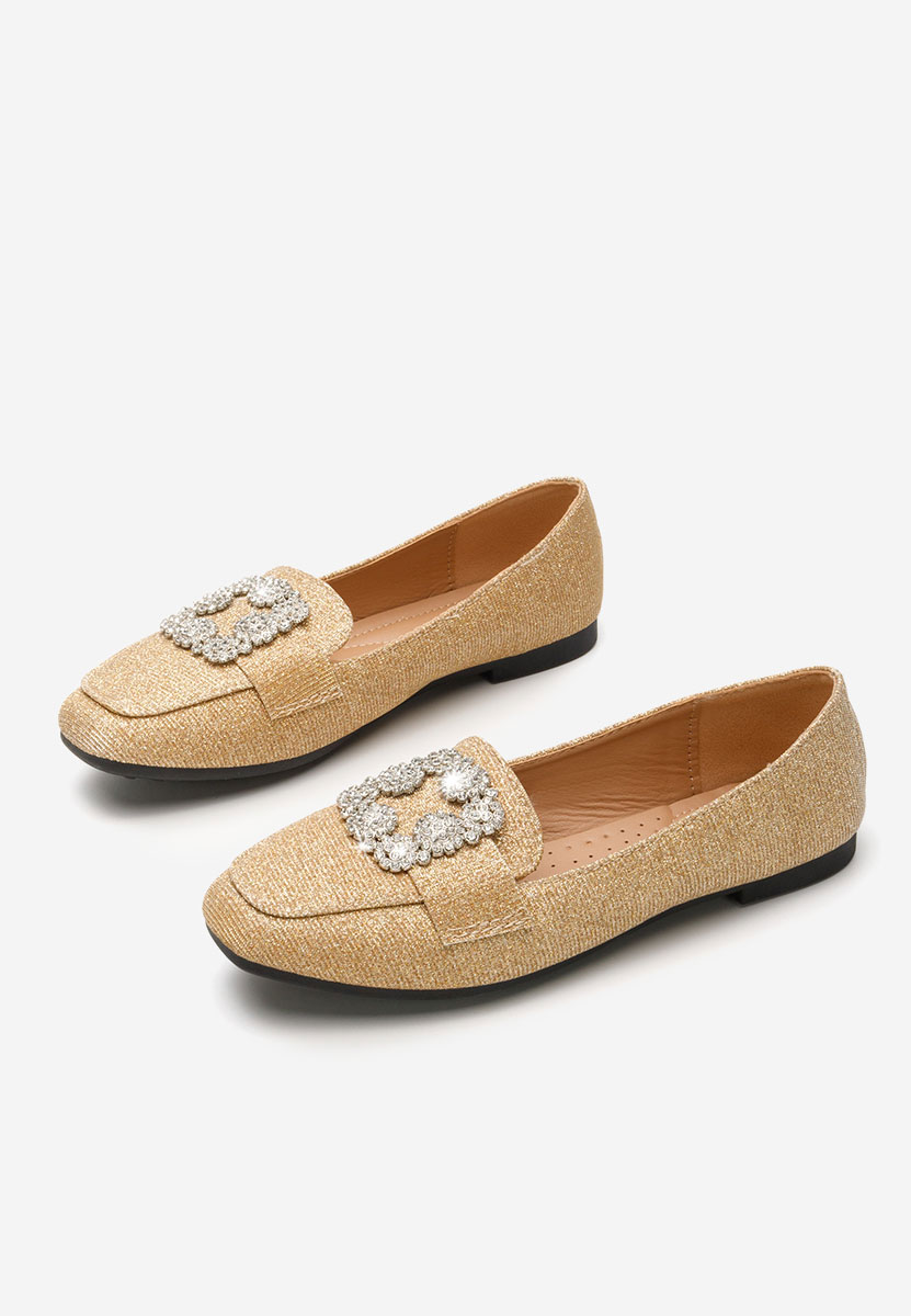Mocassini donna eleganti Mysha oro