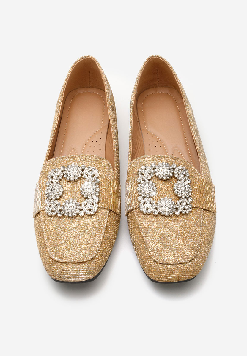 Mocassini donna eleganti Mysha oro
