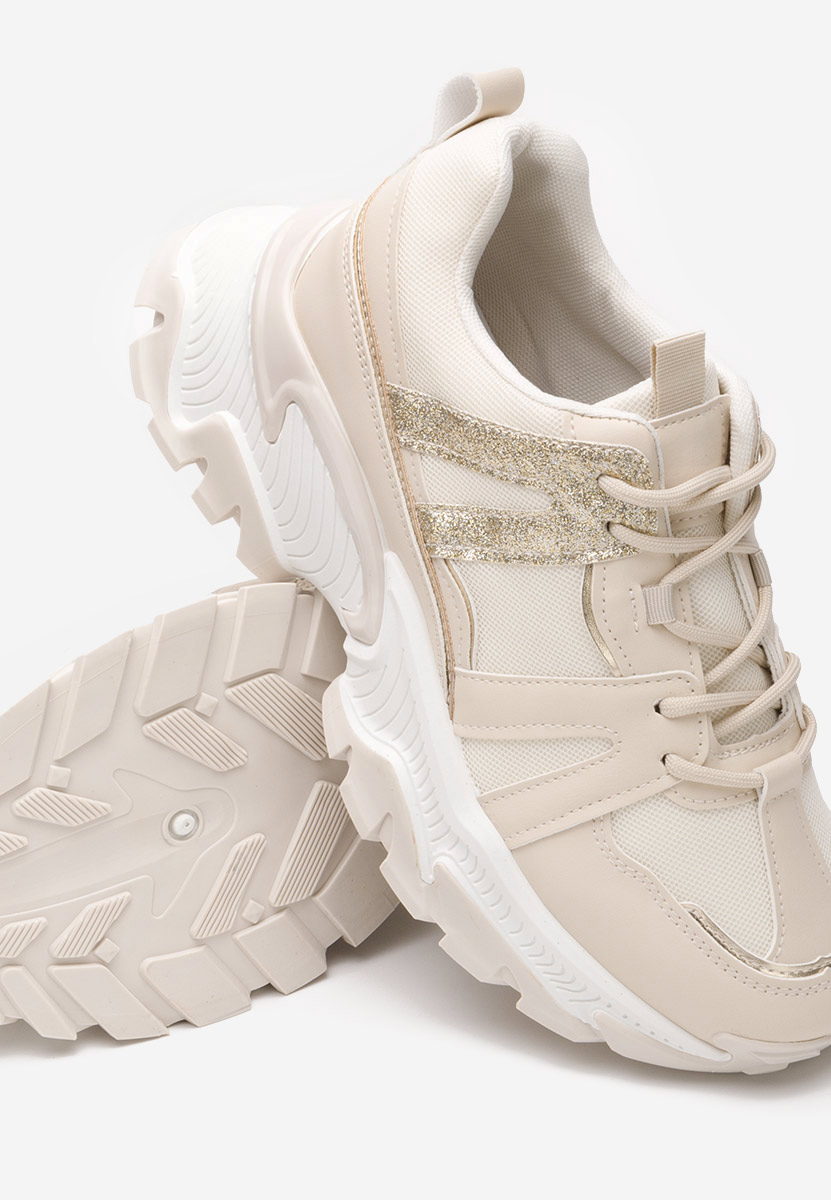 Sneakers con zeppa Alonna beige