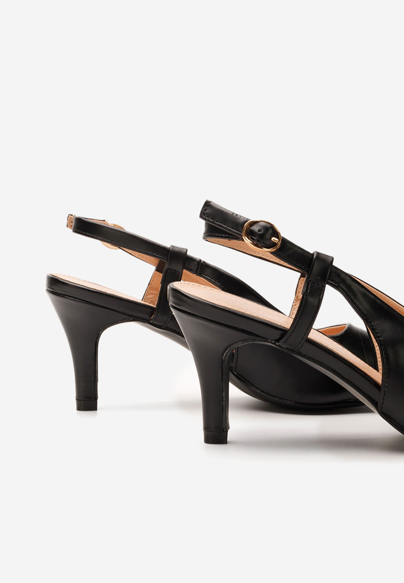 Décolleté Slingback Hosanna nero