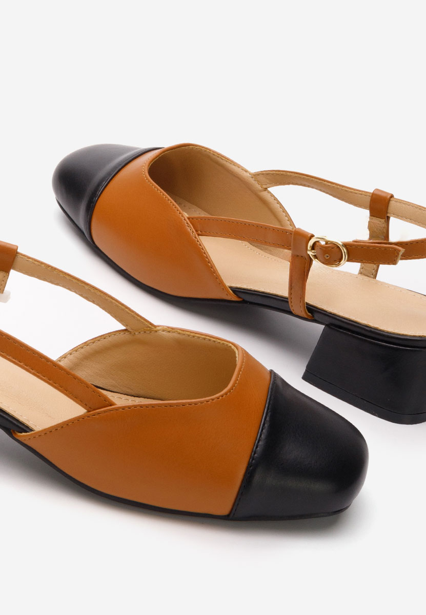 Décolleté Slingback Arika camel