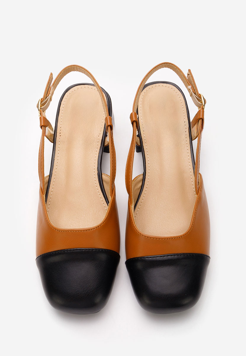 Décolleté Slingback Arika camel