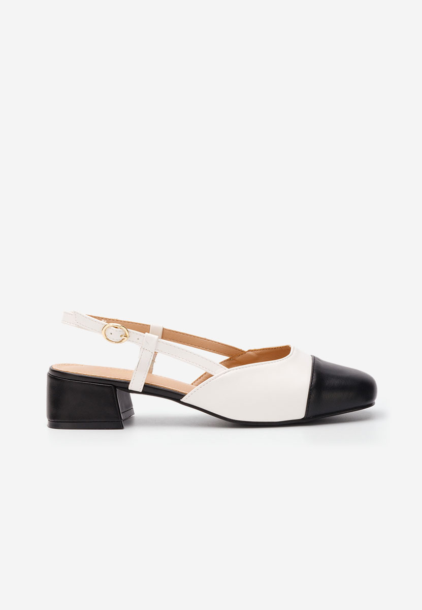 Décolleté Slingback Arika bianchi