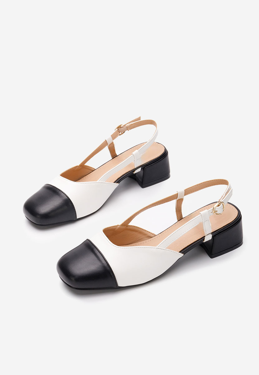 Décolleté Slingback Arika bianchi