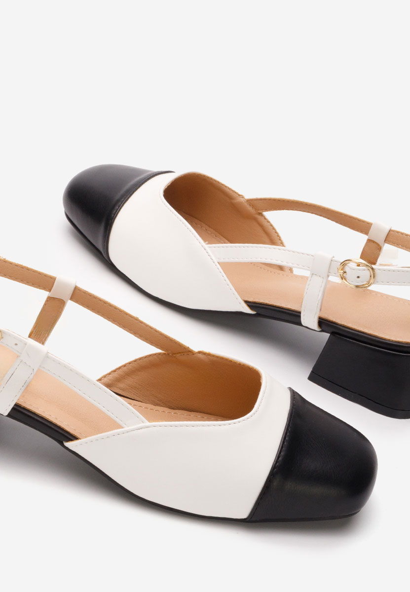 Décolleté Slingback Arika bianchi