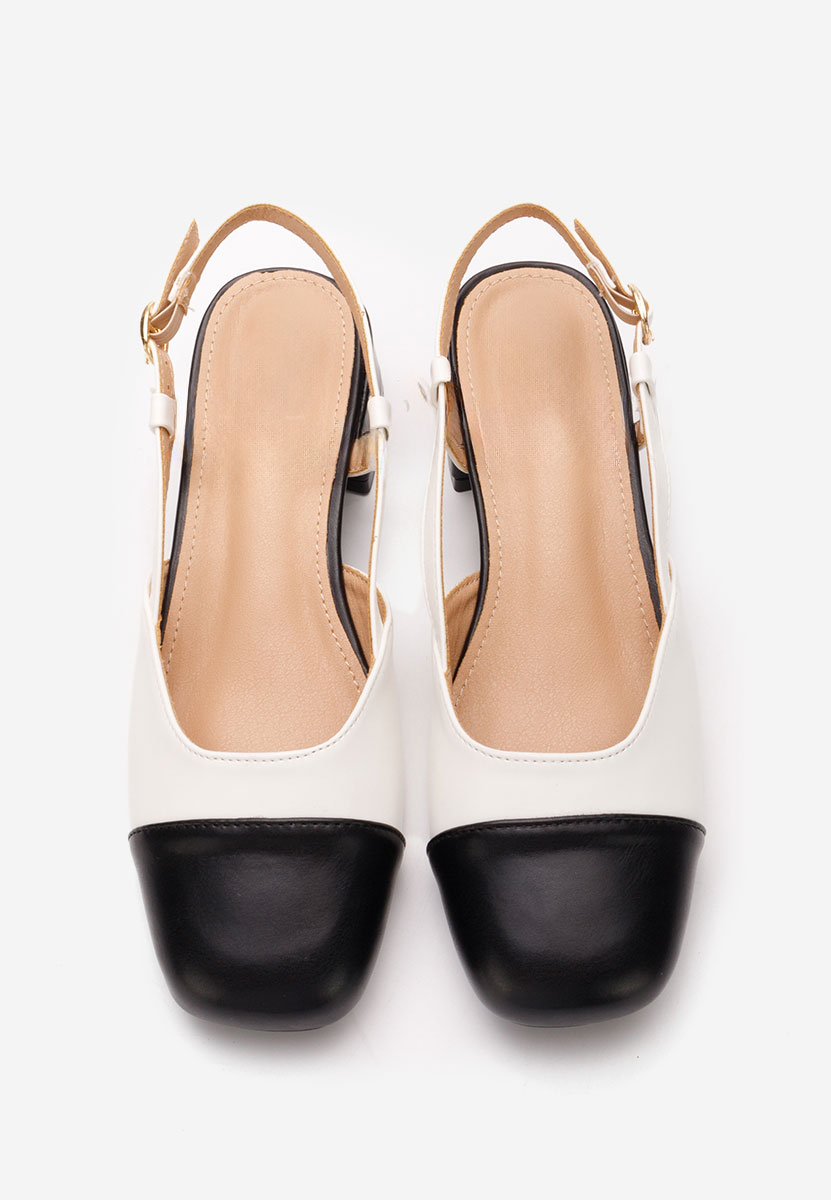 Décolleté Slingback Arika bianchi