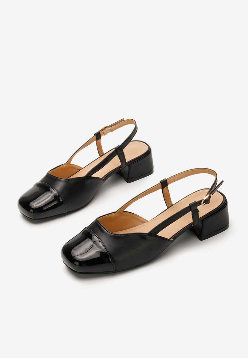 Décolleté Slingback Arika nero