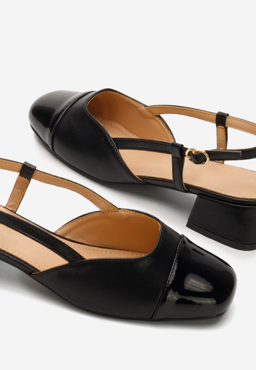 Décolleté Slingback Arika nero