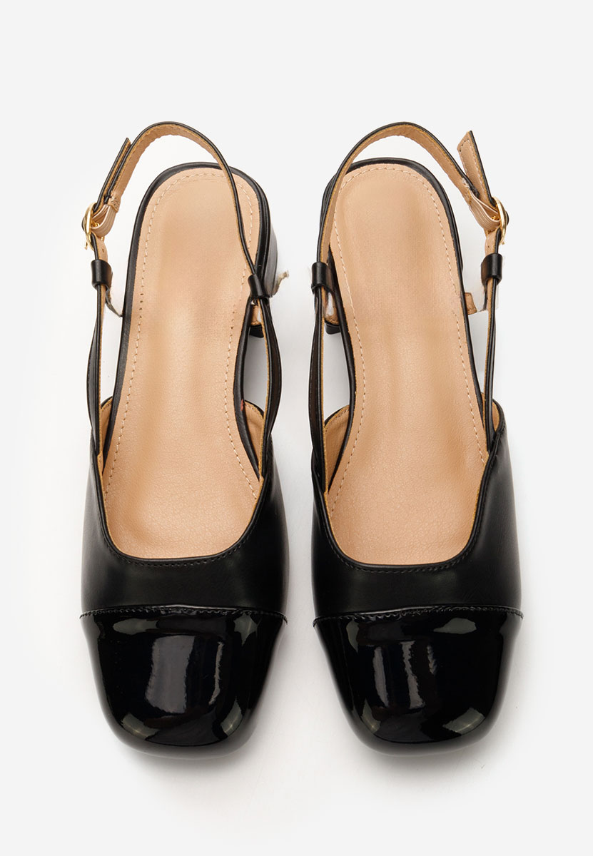Décolleté Slingback Arika nero