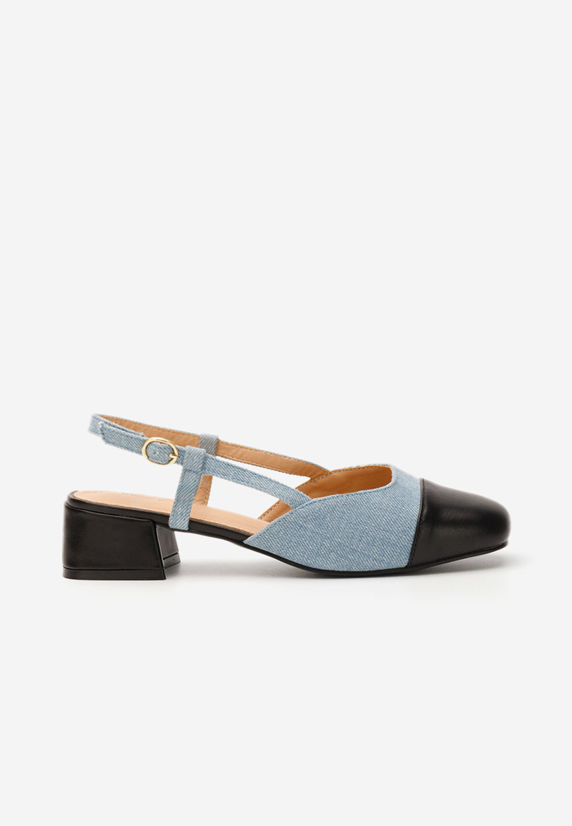 Décolleté Slingback Arika blu
