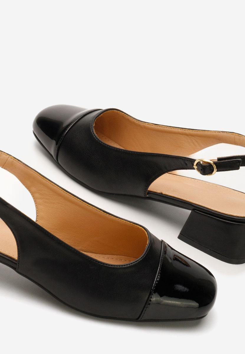 Décolleté Slingback Charissa nero